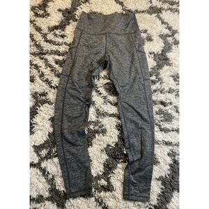 Aerie CHILL. PLAY. MOVE. Gray Flecked Ankle Leggings High Rise Women’s Size M